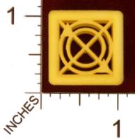 Dice : MINT29 SHAPEWAYS MCTRIVIA D6 GRID DIE 06 03