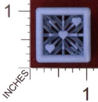 Dice : MINT29 SHAPEWAYS MCTRIVIA D6 GRID DIE 09 08