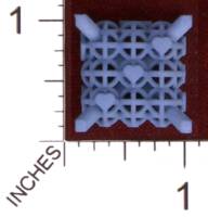 Dice : MINT29 SHAPEWAYS MCTRIVIA D6 GRID DIE 16 08