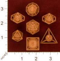 Dice : MINT29 SHAPEWAYS MCTRIVIA FRAME DICE PACK 01