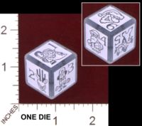 Dice : MINT29 STEVE JACKSON GAMES MUNCHKIN JOLLY JUMBO D6 03