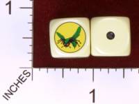Dice : MINT29 YAK YAKS GREEN HORNET 01