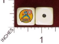 Dice : MINT29 YAK YAKS MARVEL COMICS CAPTAIN AMERICA 01