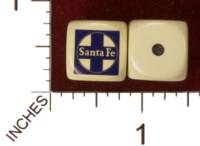 Dice : MINT29 YAK YAKS SANTA FE RAIL ROAD 01