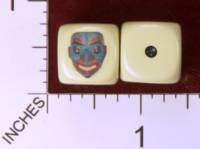Dice : MINT29 YAK YAKS SPIRIT MASK NATIVE AMERICAN 01