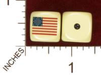 Dice : MINT29 YAK YAKS US 33 STAR FLAG 01