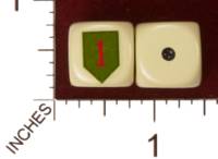 Dice : MINT29 YAK YAKS US ARMY 1ST INFANTRY DIVISION 01