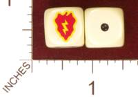 Dice : MINT29 YAK YAKS US ARMY 25TH INFANTRY DIVISION 01