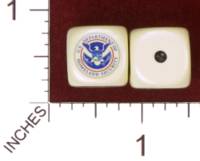 Dice : MINT29 YAK YAKS US DEPARTMENT OF HOMELAND SECURITY 01
