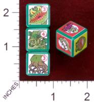 Dice : MINT30 PRINT AND PLAY PRODUCTIONS CHUNKY FIGHTERS CARNIVIVOROUS PLANT 01