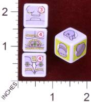 Dice : MINT30 PRINT AND PLAY PRODUCTIONS CHUNKY FIGHTERS GOLEM 01