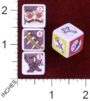 Dice : MINT30 PRINT AND PLAY PRODUCTIONS CHUNKY FIGHTERS LEGENDARY FIGHTER 01