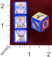 Dice : MINT30 PRINT AND PLAY PRODUCTIONS CHUNKY FIGHTERS SPACE RANGER 01