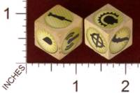 Dice : MINT30 PRINT AND PLAY PRODUCTIONS DUNE EXPRESS ILYA 77 VARIANT TRAITOR DICE INCLUDING THUMPER VARIANT 01