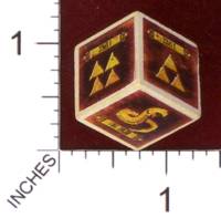 Dice : MINT30 PRINT AND PLAY PRODUCTIONS DUNE EXPRESS STEAMPUNK VARIANT SPICE DIE 01