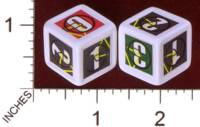 Dice : MINT30 PRINT AND PLAY PRODUCTIONS ROAD CYCLING TOUR 01