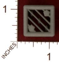 Dice : MINT30 SHAPEWAYS MCTRIVIA D6 GRID DIE 02 12