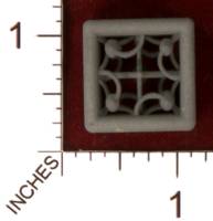 Dice : MINT30 SHAPEWAYS MCTRIVIA D6 GRID DIE 05 10