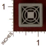 Dice : MINT30 SHAPEWAYS MCTRIVIA D6 GRID DIE 06 02