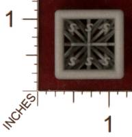 Dice : MINT30 SHAPEWAYS MCTRIVIA D6 GRID DIE 09 11