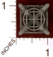 Dice : MINT30 SHAPEWAYS MCTRIVIA D6 GRID DIE 12 03