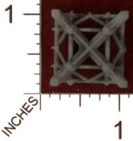 Dice : MINT30 SHAPEWAYS MCTRIVIA D6 GRID DIE 14 10