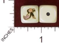Dice : MINT30 YAK YAKS PARKER BROTHERS UNCLE PENNYBAGS 01