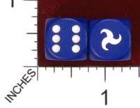 Dice : MINT32 CHESSEX CUSTOM 01 FOR KINGDOM DICE SCA KINGDOM OF TRIMARIS POPULACE BADGE 01
