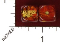 Dice : MINT32 CHESSEX CUSTOM FOR CATALYST GAME LABS BATTLETECH CLAN WOLF 01