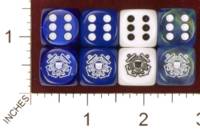 Dice : MINT32 JSPASSNTHRU UNITED STATES COAST GUARD USCG 01