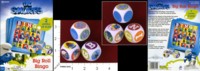 Dice : MINT32 PRESSMAN BIG ROLL BINGO THE SMURFS 01