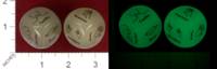 Dice : MINT32 UNKNOWN CHINESE GLOW IN THE DARK DICE 03