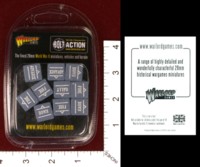 Dice : MINT34 WARLORD GAMES BOLT ACTION ORDER DICE BLUE 01