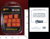 Dice : MINT34 WARLORD GAMES BOLT ACTION ORDER DICE RED 01