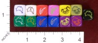 Dice : MINT35 AUSBOWL KICKSTARTER AUSTRALIAN ANIMALS FANTASY FOOTBALL