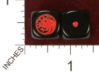 Dice : MINT35 CATMONKEY GEORGE RR MARTIN GAME OF THRONES HOUSE TARGARYEN