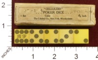 Dice : MINT35 CELLULOID ROCK GARDEN