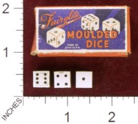 Dice : MINT35 FAIRYLITE MOULDED DICE