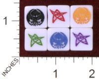 Dice : MINT35 FRONT RANGE GAMES THEMATIC FUDGE LET MADNESS REIGN CTHULHU