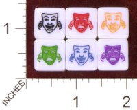 Dice : MINT35 FRONT RANGE GAMES THEMATIC FUDGE PATRON OF THE ARTS