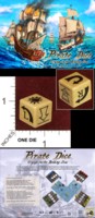 Dice : MINT35 GRYPHON GAMES PIRATE DICE TREASURE DIE