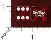 Dice : MINT35 HARD ROCK CAFE