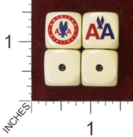 Dice : MINT35 HOMEMADE AMERICAN AIRLINES