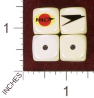 Dice : MINT35 HOMEMADE BRITISH OVERSEAS AIRWAYS CORPORATIN BOAC