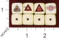 Dice : MINT35 HOMEMADE DELTA AIRLINES 01