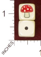 Dice : MINT35 HOMEMADE MARIO BROTHERS MUSHROOM