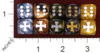 Dice : MINT35 JSPASSINTHRU MALTESE IRON CROSS