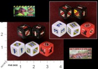 Dice : MINT35 MILTON BRADLEY THE LOST WORLD JURASSIC PARK
