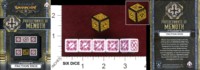 Dice : MINT35 PRIVATEER PRESS Q WORKSHOP WARMACHINE FACTION DICE PROTECTORATE OF MENOTH