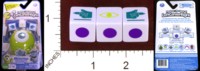 Dice : MINT35 SPIN MASTER DISNEY MONSTERS UNIVERISTY LEFT CENTER RIGHT